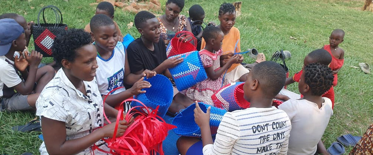 An outdoor community skills activity